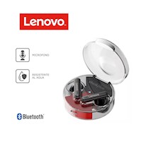 Audifonos lenovo In-Ear Livepods LP10 TWS Bluetooth 4Hrs Negro